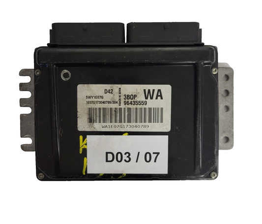 DAEWOO AVEO KALOS ECU / 96435559 / 5WY1E07G / 3BOP / WA / KEMSCO