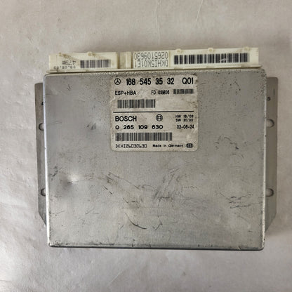 MERCEDES-BENZ A CLASS W168 ESP ECU / 1685453532 / 0265109630 / BOSCH ESP+HBA