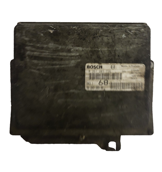 Peugeot 106 Citroen Saxo 1.1 ECU / 0261203736 / 96203998980 / MA3.1 / BOSCH