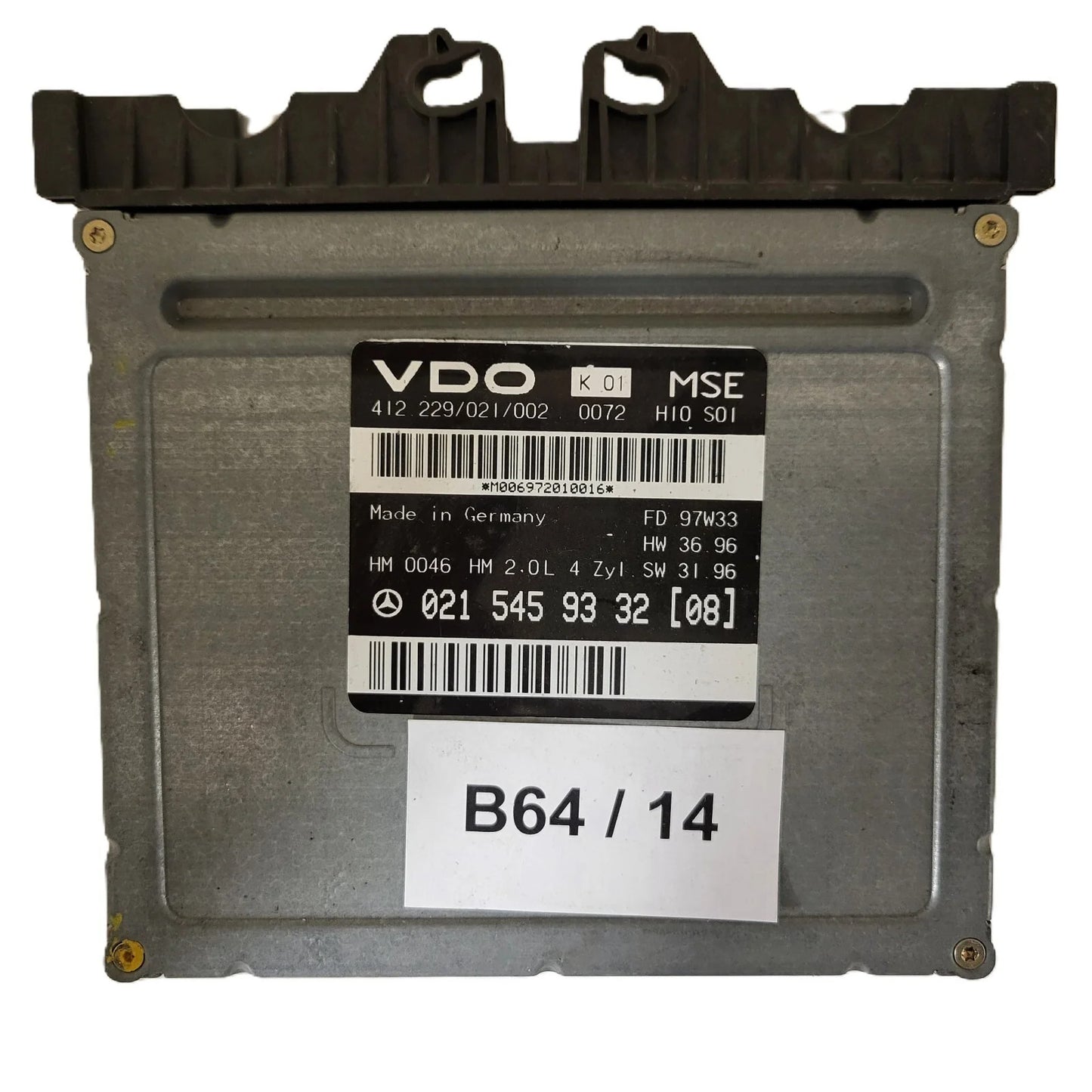 Mercedes ECU VDO / 0215459332 / 412229021002 / VDO