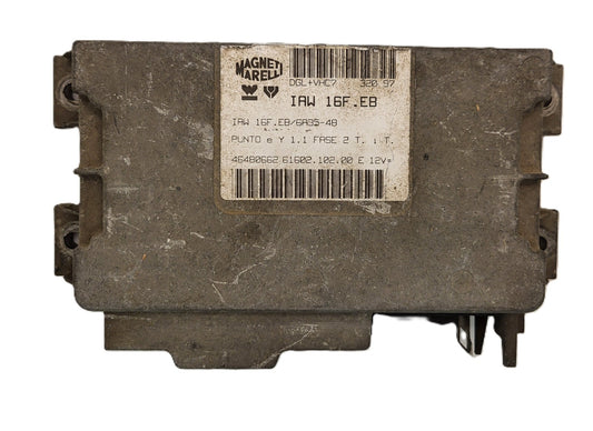 FIAT PUNTO LANCIA Y 1.1 ECU / IAW 16F.EB / 46480662 /  IAW16F.EB / MAGNETI MAREL