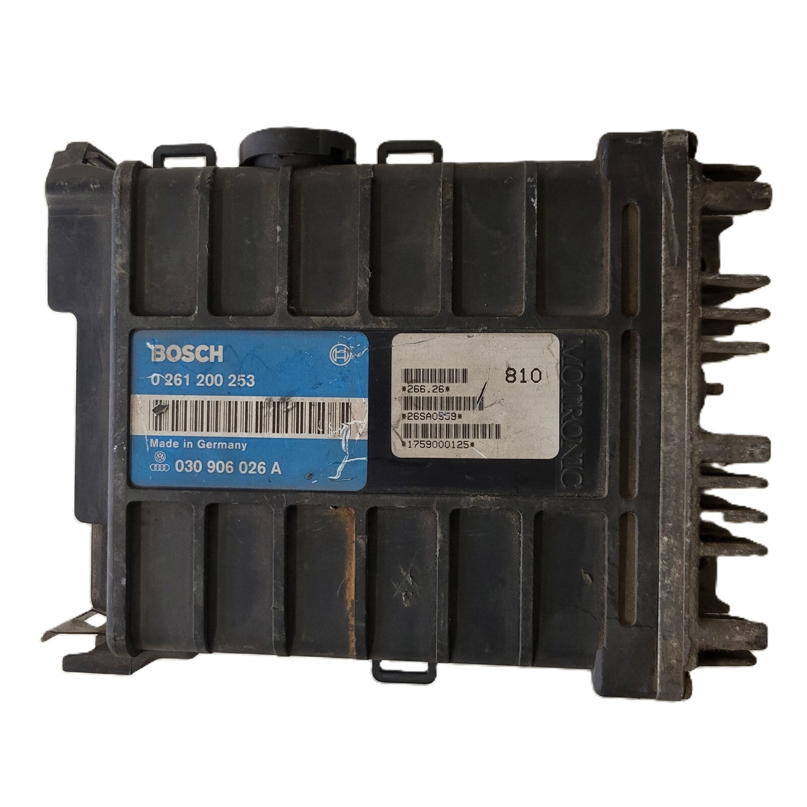 VW VOLKSWAGEN POLO 1.0 ECU / 0261200253 / 030906026A / BOSCH 