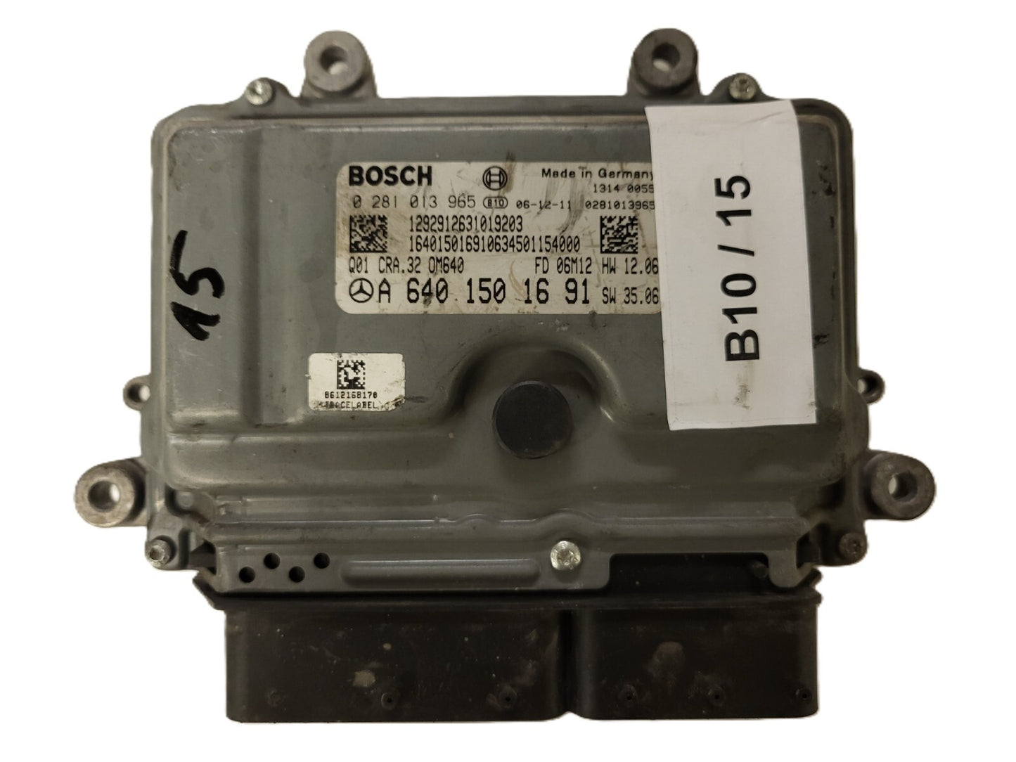 MERCEDES BENZ A B / 0281013965 / A6401501691 / BOSCH CRA.32 OM640