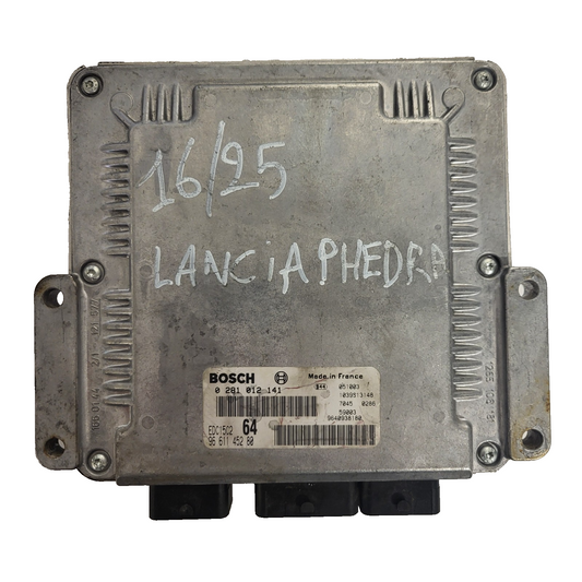 Peugeot 807 ECU / 0281012141 / 9661145280 / EDC15C2 / 9640938180 / BOSCH
