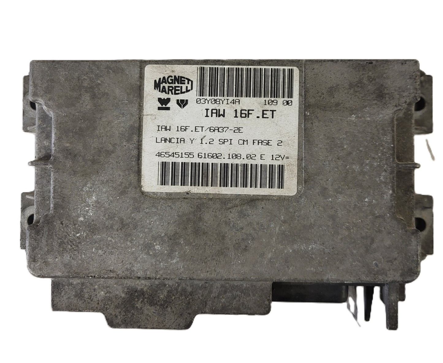 LANCIA Y 1.2 ECU / IAW 16F.ET / 46545155 /61602.108.02 / MAGNETI MARELLI
