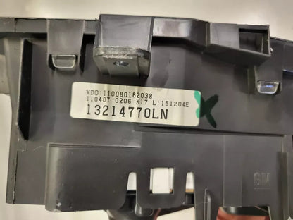 OPEL MERIVA DIESEL QUADRO STRUMENTI CONTACHILOMETRI 13214770LN