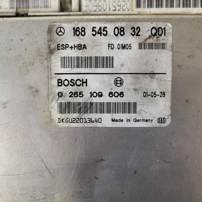 Mercedes W168 A-Class ECU / 1685450832 / 0265109606 / BOSCH