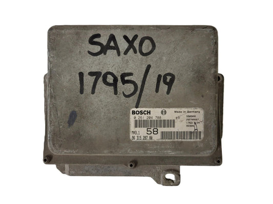 Peugeot Citroen ECU / 0261204788 / 9631528780 / BOSCH