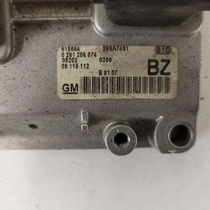 OPEL CORSA ECU / 0261206074 / 09115112 / 26SA7481 /