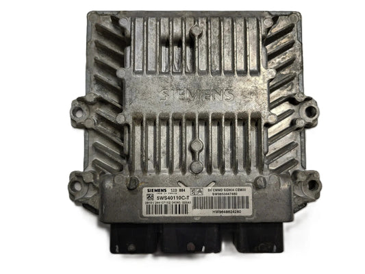 PEUGEOT CITROEN ECU / 5WS40110C-T / SW 9653447480 / HW 9648624280 / SID804 SIEME
