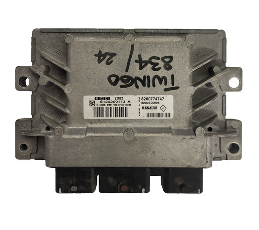 Renault Twingo ECU / S120200113A / 82007747 / 8200700695 / S120200113 / SIM 32