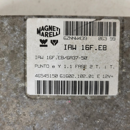 FIAT PUNTO LANCIA Y ECU / IAW 16F.EB / 46545150 / 61602.102.01 / MAGNETI MARELLI