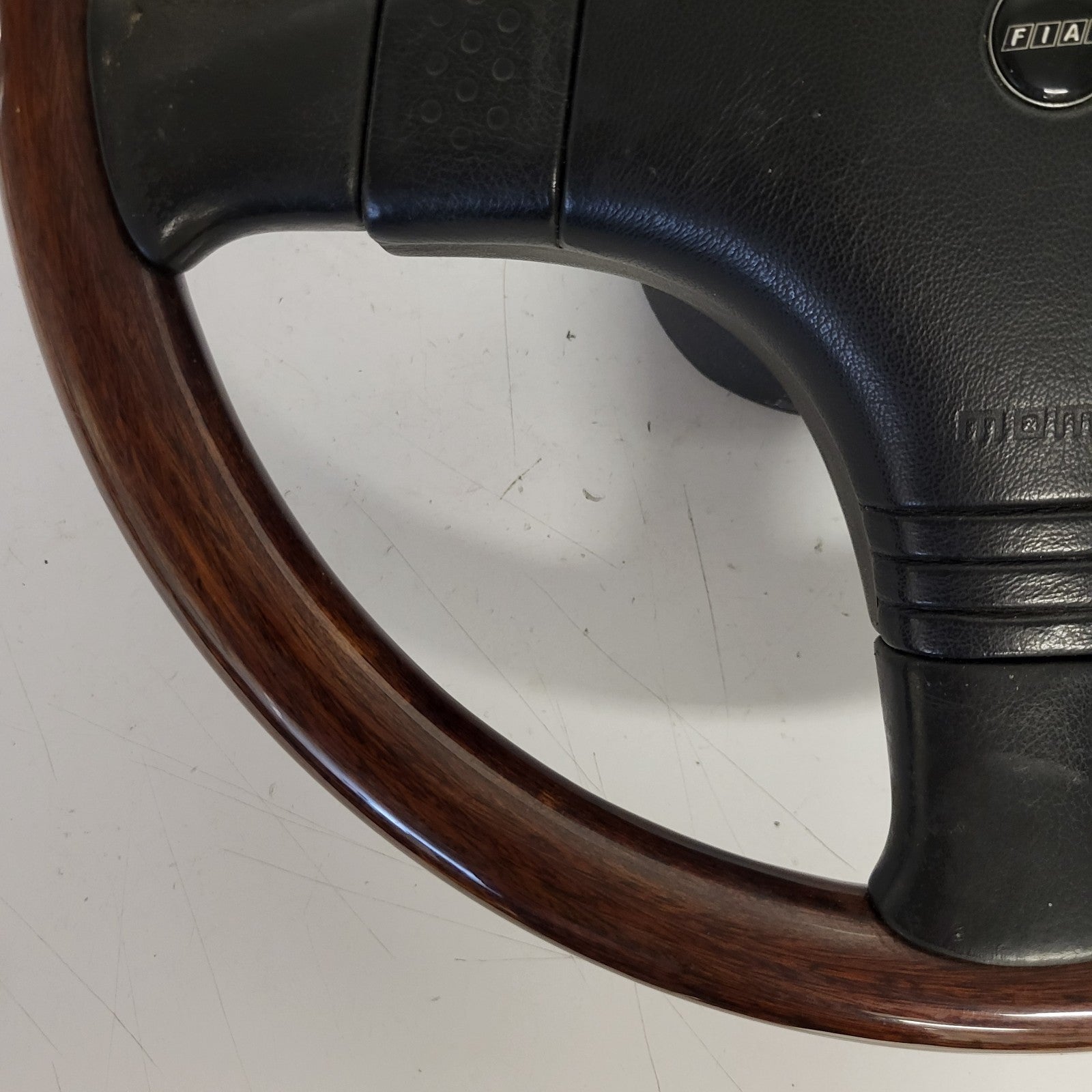 MOMO CLASSIC WOODEN STEERING WHEEL FOR OLD FIATS / PUNTO UNO BARCHETTA ETC EPOCA