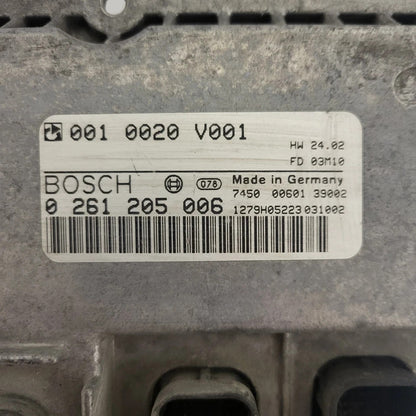 SMART FORTWO ECU / 0261205006 / 0010020V001 / BOSCH