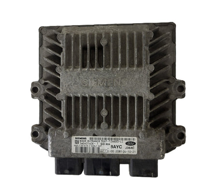 FORD FIESTA ECU / 3S61-12A650-LC / 5WS40140E-T / 5AYC / SID804 / J38A SIEMENS