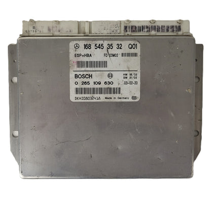 MERCEDES-BENZ A CLASS W168 ESP ECU / 1685453532 / 0265109630 / BOSCH ESP+HBA