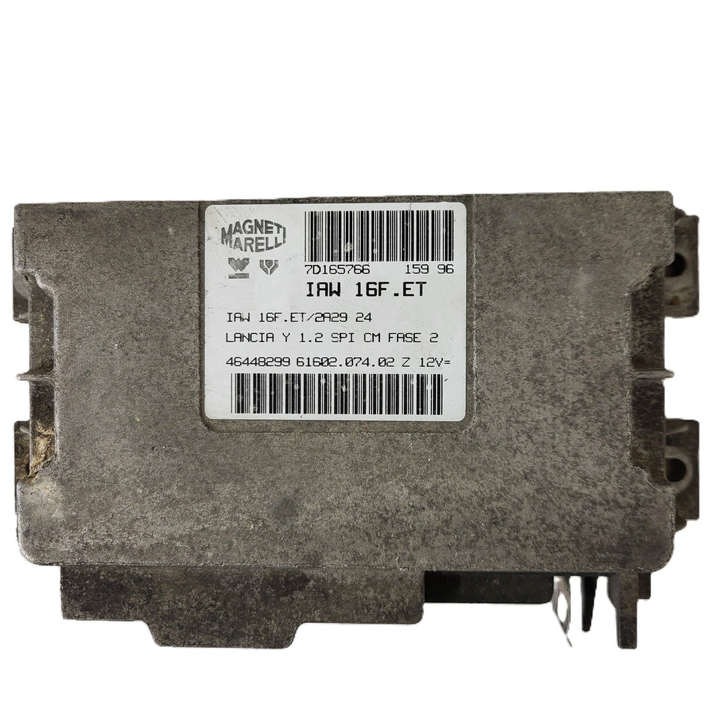 LANCIA Y 1.2 ECU / IAW 16F.ET / 46524188 / 61602.108.00 / MAGNETI MARELLI 