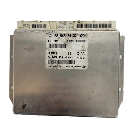 MERCEDES-BENZ A CLASS W168 ESP ECU / 1685453532 / 0265109630 / BOSCH ESP+HBA