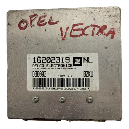 Opel ECU / 16202319 / CLHA / D96003 / DELCO