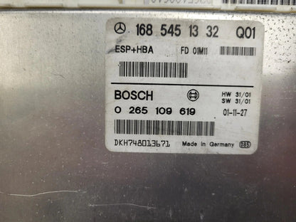 MERCDES BENZ ECU / 1685451332 / 0265109619 / BOSCH / ESP HBA