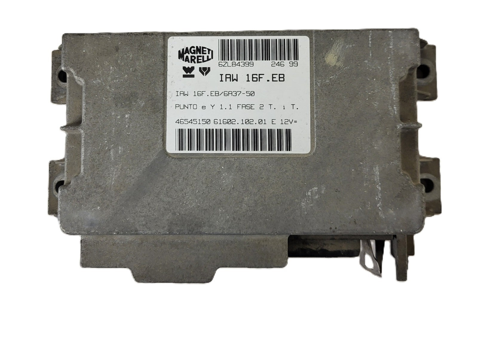FIAT PUNTO LANCIA Y ECU / IAW 16F.EB / 46545150 / 61602.102.01 / MAGNETI MARELLI