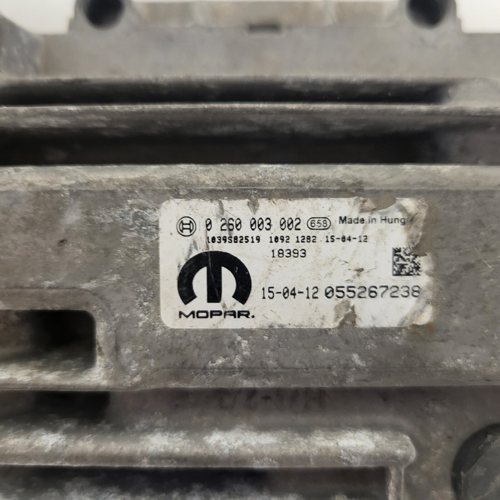 JEEP RENEGADE FIAT ECU / 0260003002 / 055267238 / BOSCH MOPAR-