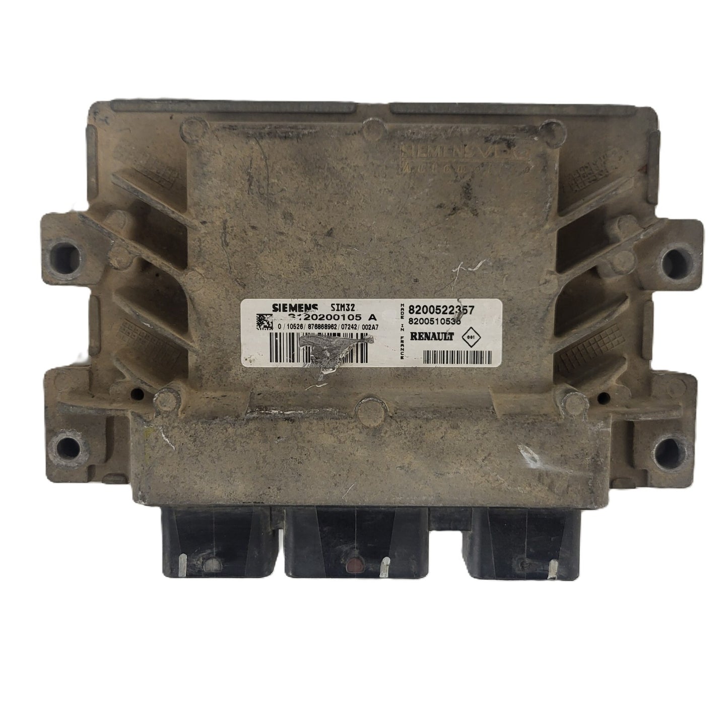 Renault Clio 3 ECU / S120200105A / 8200522357 / 8200510536 / SIM32 / S120200105