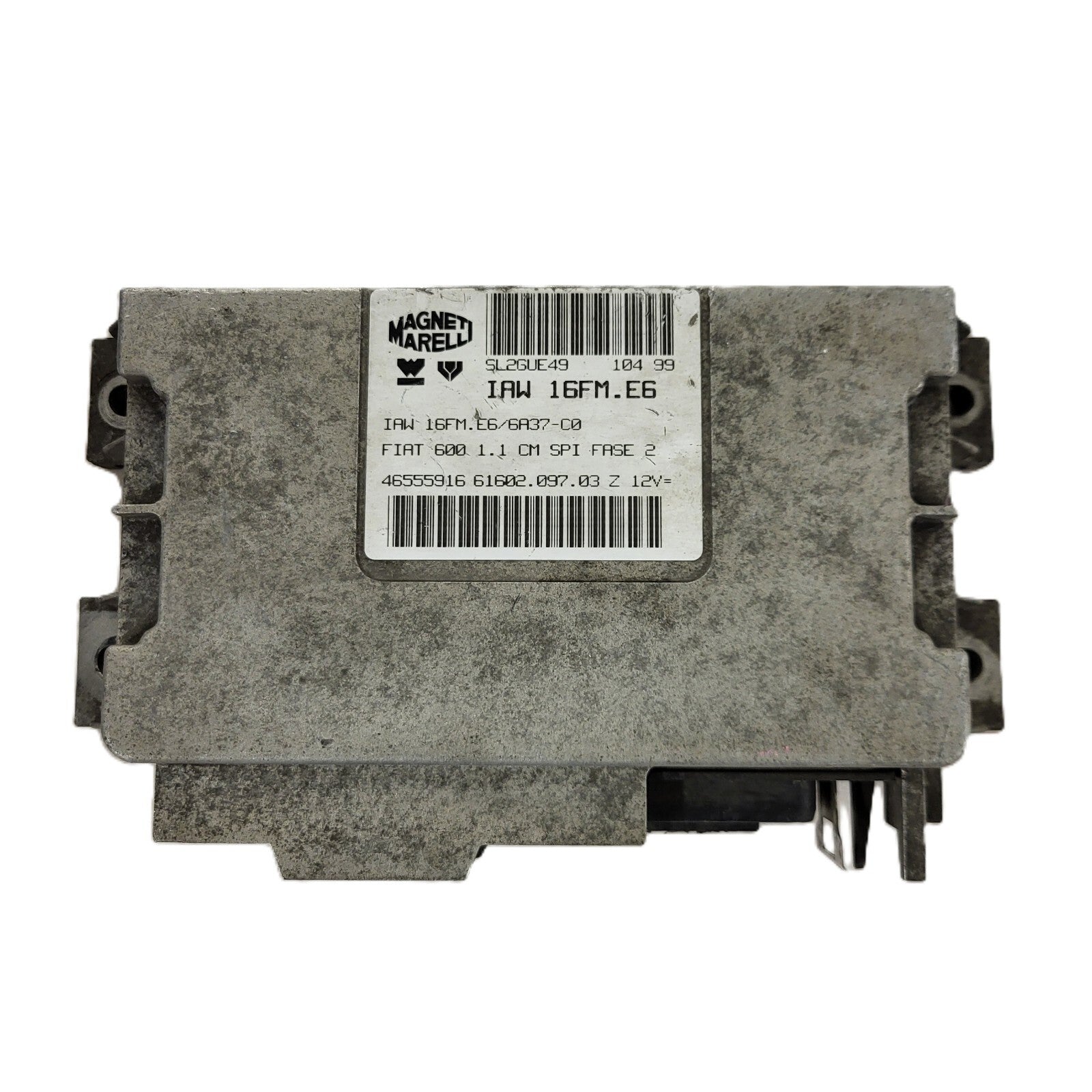 FIAT 600 1.1 ECU / IAW 16FM.E6 / 46555916 / 61602.097.03 / MAGNETI MARELLI