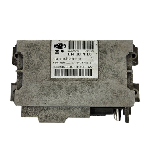 FIAT 600 1.1 ECU / IAW 16FM.E6 / 46555916 / 61602.097.03 / MAGNETI MARELLI