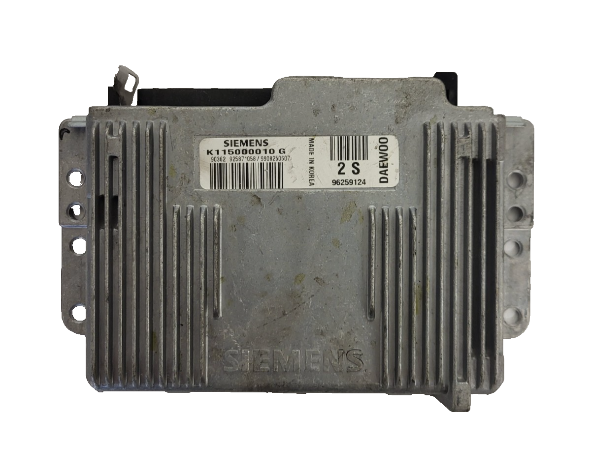 DAEWOOMATIZ ECU / K115000010G / 96259124 / SIEMENS