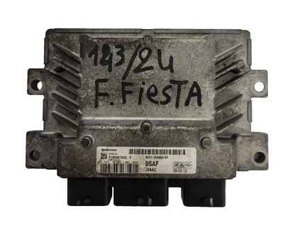 FORD FIESTA ECU / 8V21-12A650-SF / S180047002 / S180047002F / 38JAC / 0SAF