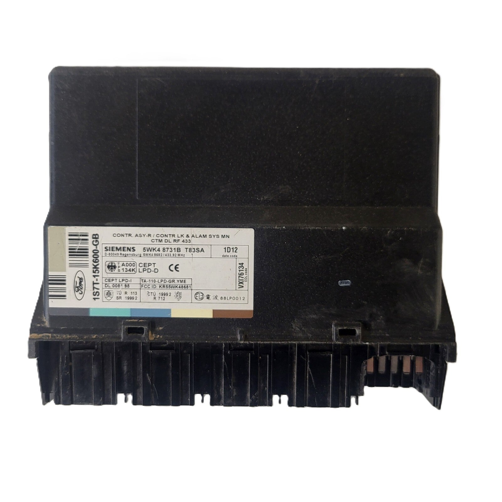 Ford ECU / 1S7T-15K600-GB / 5WK48731B T83SA / 5WK48731B / SIEMENS