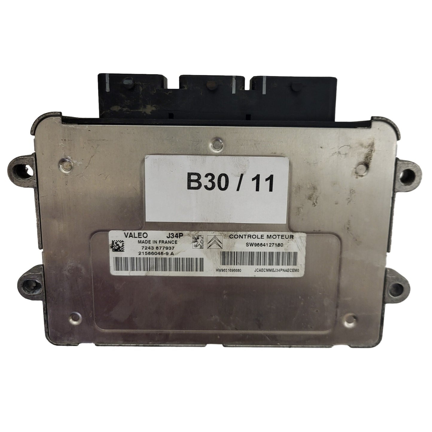PEUGEOT CITROEN ECU / J34P / 21586048-9A / 21586048-9 / 9664127180 / 9651696680 