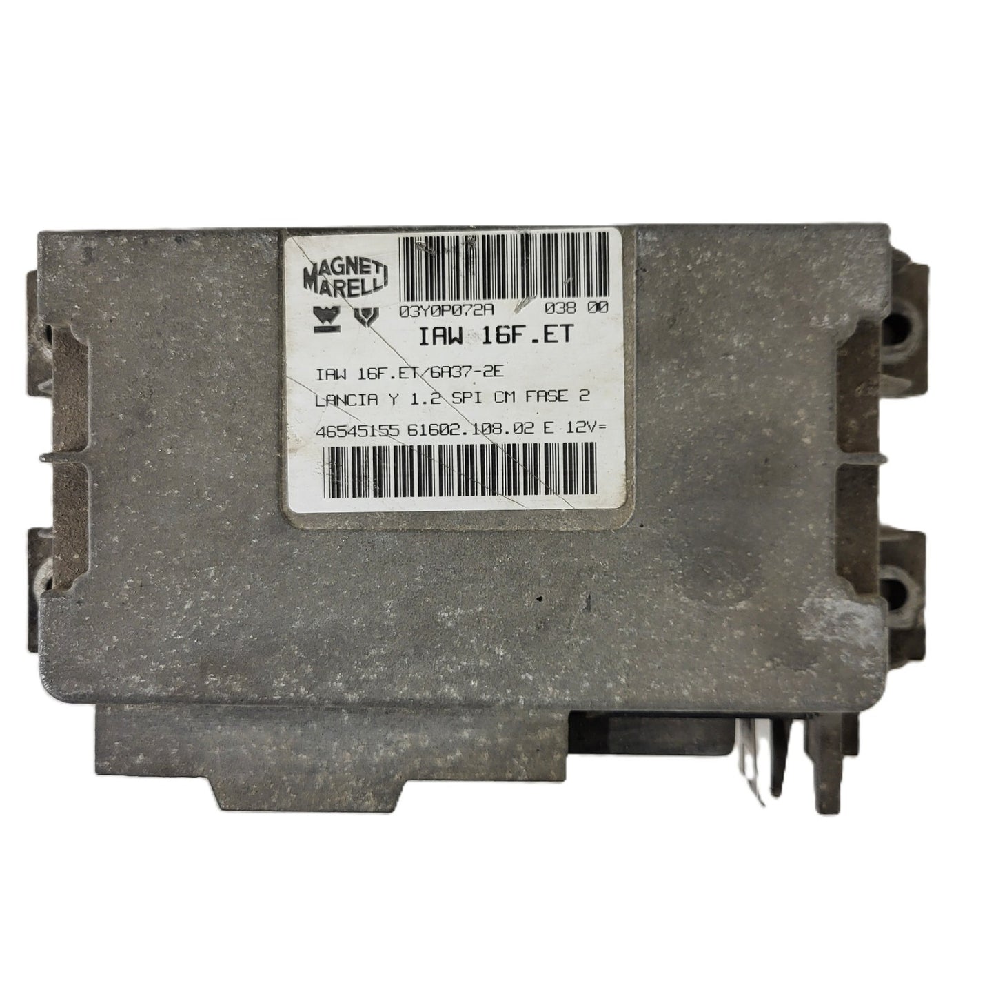 LANCIA Y 1.2 ECU / IAW 16F.ET / 46545155 /61602.108.02 / MAGNETI MARELLI