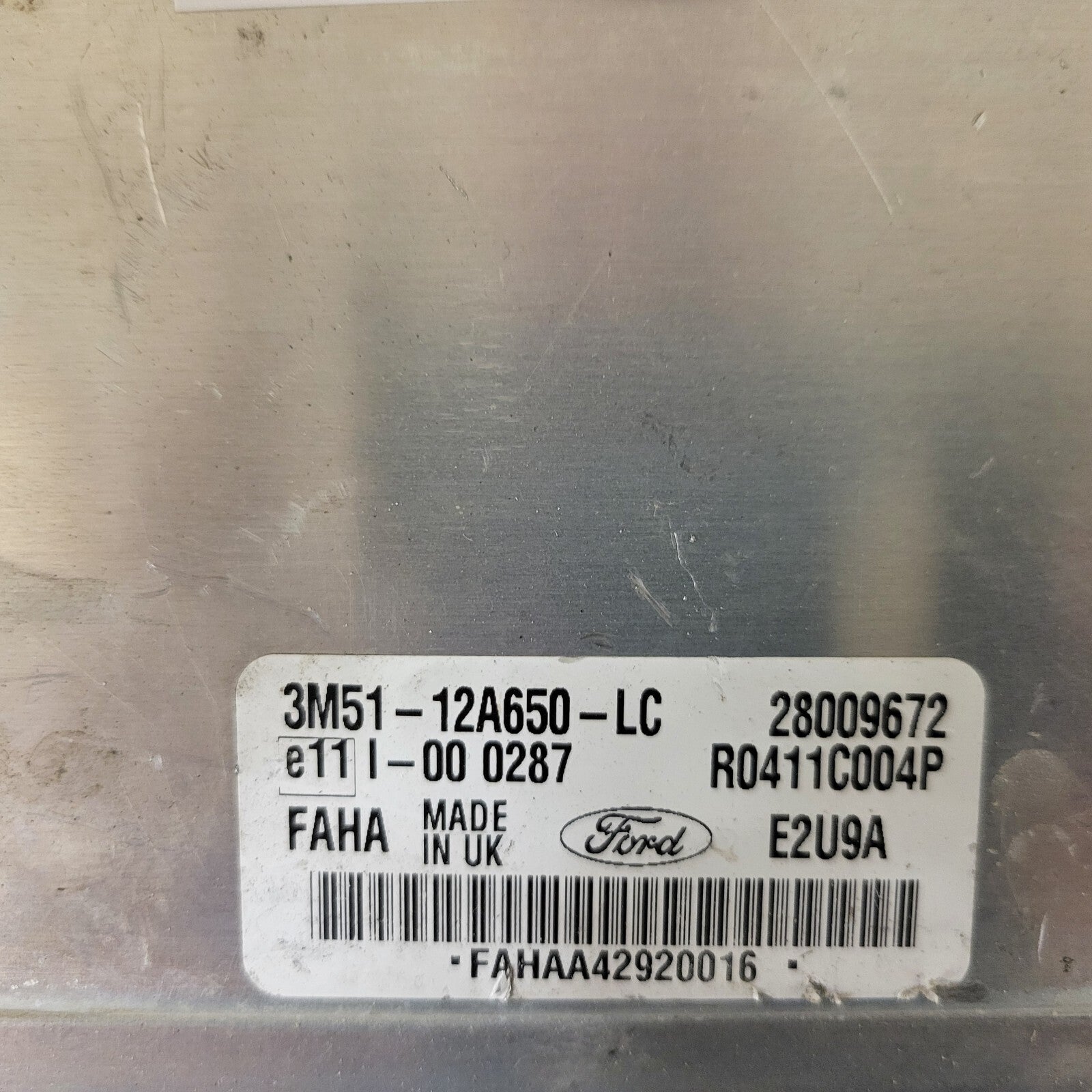 Ford FOCUS MK1 1.8 ECU / 3M51-12A650-LC / FAHA / R0411C004P 