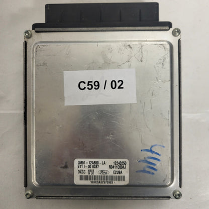 FORD FOCUS CDTI ECU / 3M51-12A650-LA / DXCC / R0411C004J / 12240250 