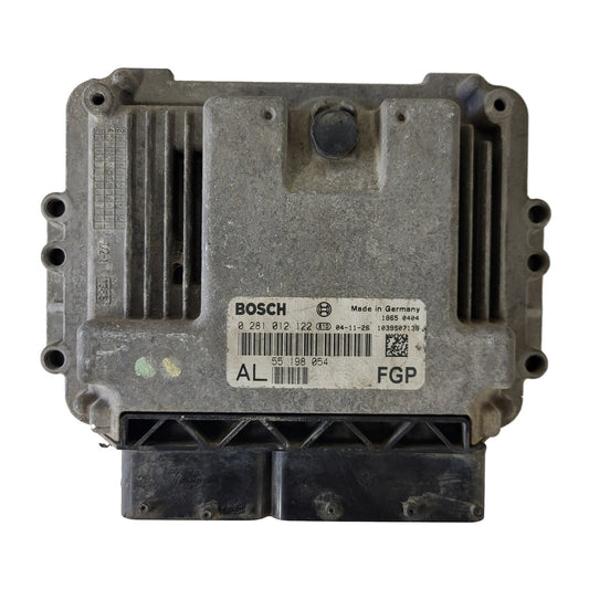 OPEL ASTRA H ECU / 0281012122 / 55198054  / AL / BOSCH