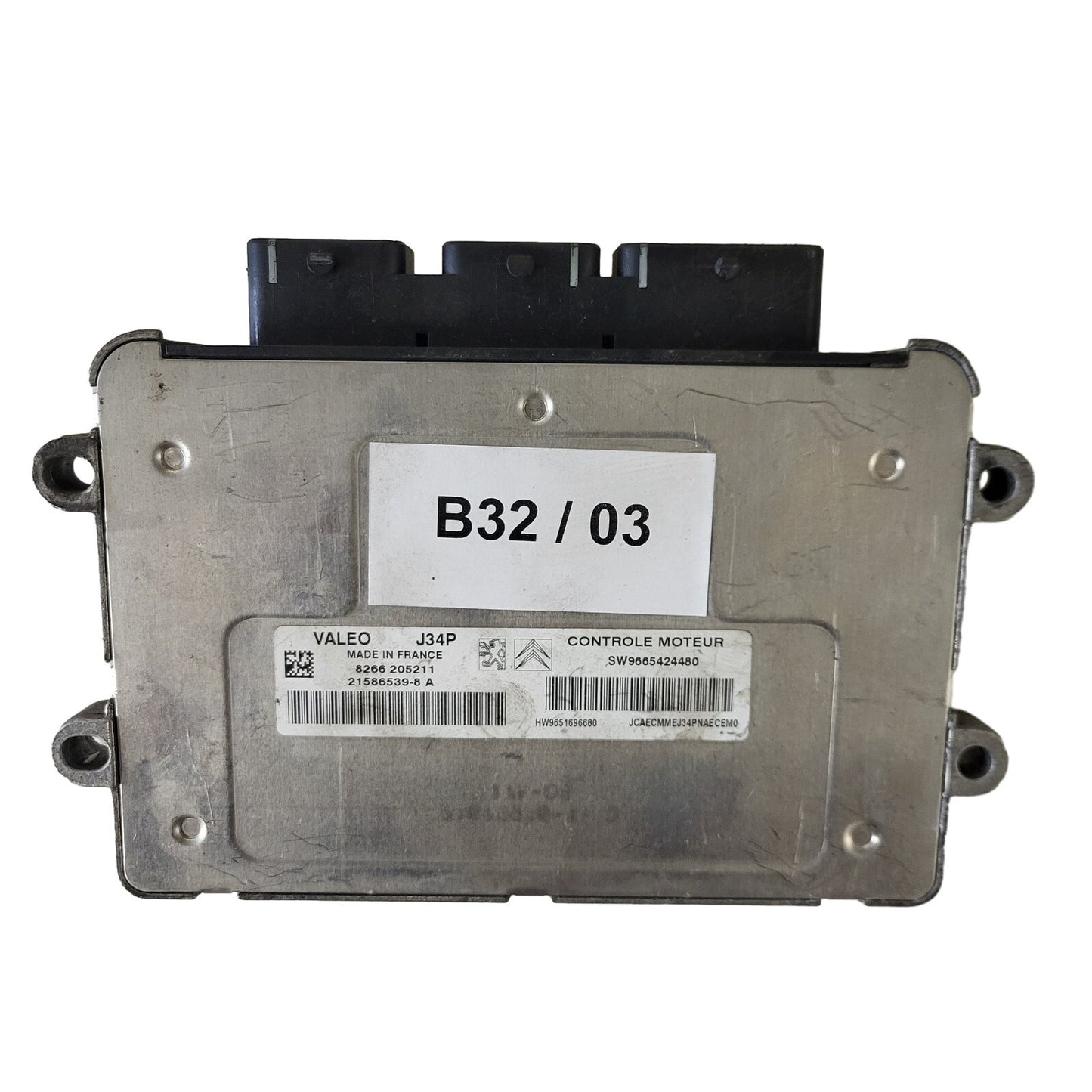 CITROEN C3 ECU / J34P / 21586539-8 / 21586539-8A / 9665424480 / 9651696680 / VAL