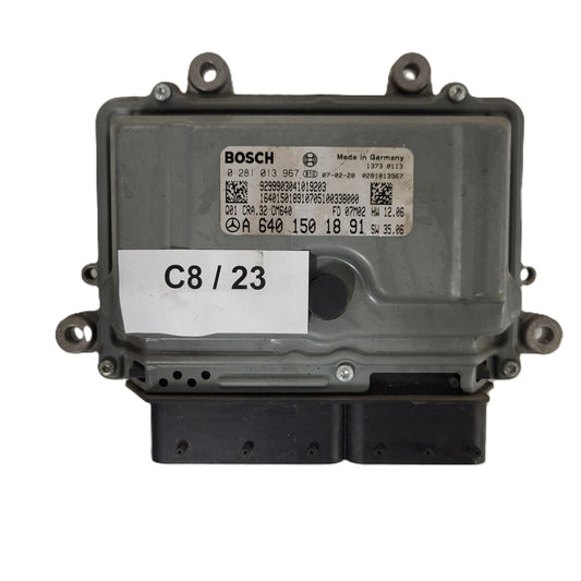 MERCEDES ECU / 0281013967 / A6401501891 / CRA.32 / OM640 / BOSCH