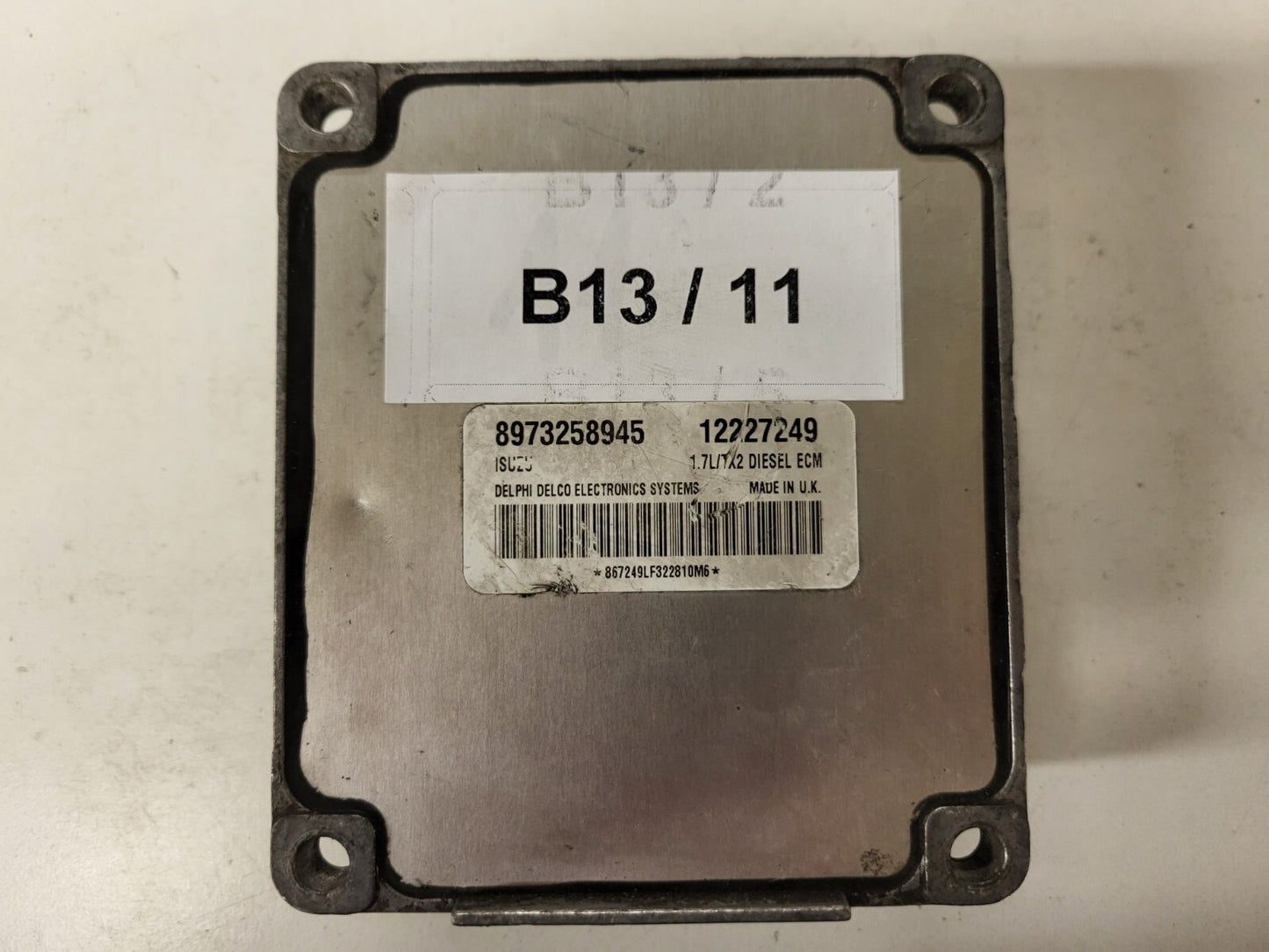 OPEL CORSA MERIVA ECU / 12227249 / 8973258945 / DYNU / DELPHI ISUZU