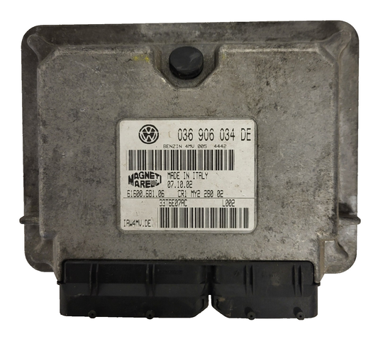 VW POLO 6R ECU / 036906034DE / IAW4MV.DE / IAW 4MV.DE / 61600.681.06