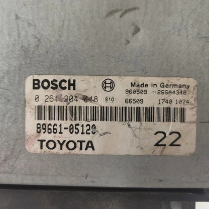 TOYOTA CARINA ECU / 0261204048 / 89661-05120 / 8966105120 / BOSCH-