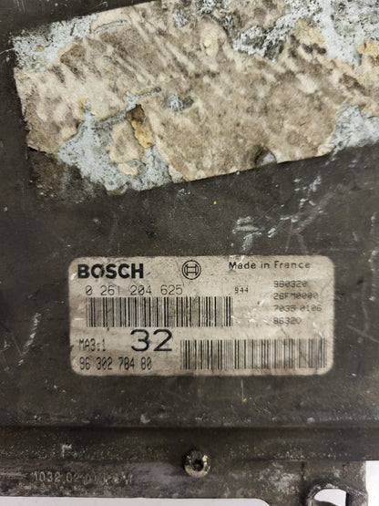 PEUGEOT CITROEN 106 SAXO ECU / 0261204625 / 9630278480 / MA3.1 / BOSCH
