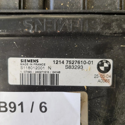 MINI COOPER 1.6 ECU / S118012001N / 1214752761001 / SIEMENS