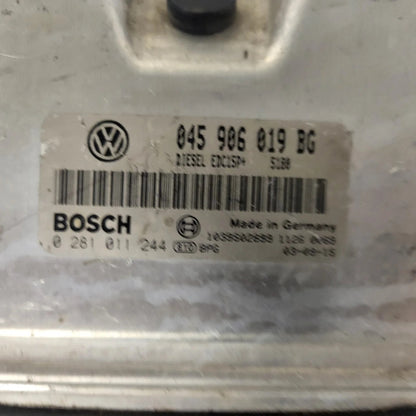 VW ŠKODA ECU / 045906019BG / 0281011244 / EDC15P+ / BOSCH