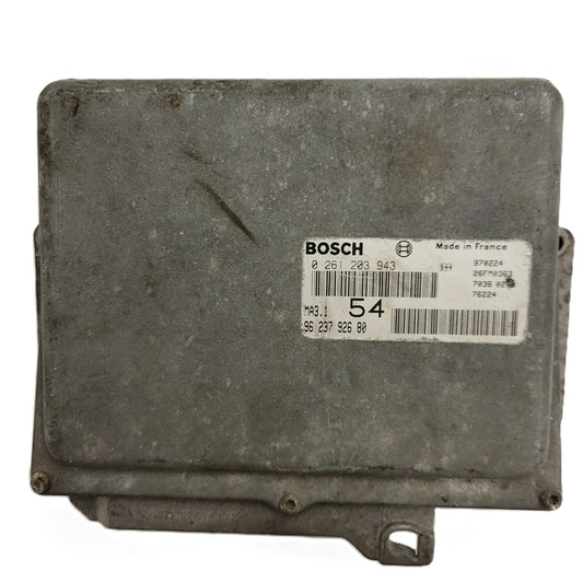 Peugeot 106 Citroen Saxo 1.1 ECU / 0261203736 / 96203998980 / MA3.1 / BOSCH