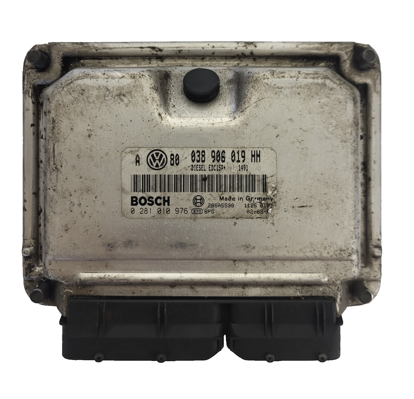 VW GOLF ECU / 038906019HH / 0281010976 / EDC15P+ / BOSCH