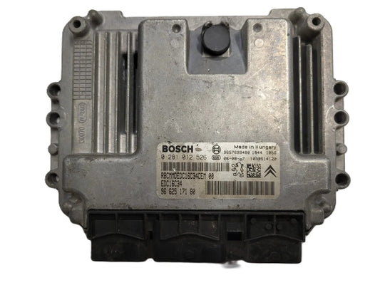 PEUGEOT ECU / 0281012526 / 9662517180 / 9657699480 / EDC16C34 / BOSCH