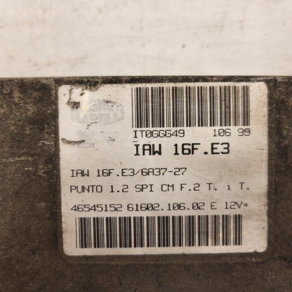 Fiat Punto 1.2 ECU / 46545152 / IAW 16F.E3 / 61602.106.02 / MARELLI