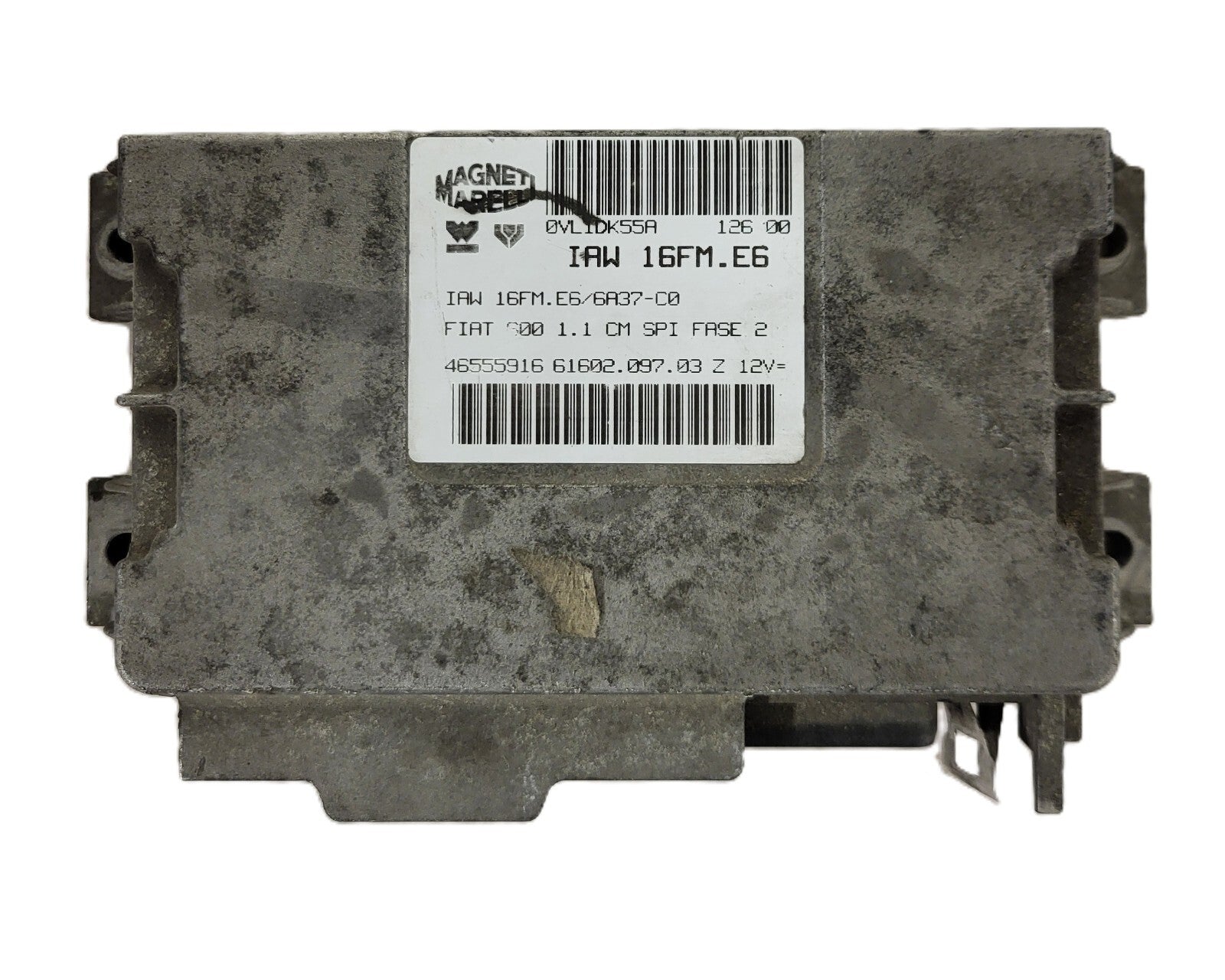 FIAT 600 1.1 ECU / IAW 16FM.E6 / 46555916 / 61602.097.03 / MAGNETI MARELLI